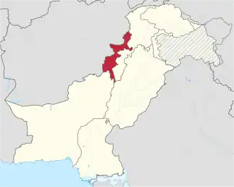 Lage in Pakistan