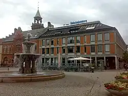 Redaktionsgebäude in der Kirkegata in Kristiansand