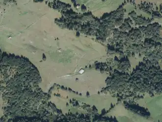 Feichteralm aus der Vogelperspektive