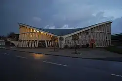Feierabendhaus im Abendlicht