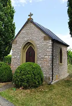 Kreuzkapelle in den Weinbergen (August 2013)
