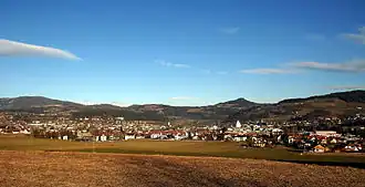 Blick von Rottendorf auf Feldkirchen