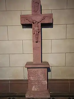 Feldkreuz für die ehemalige Martinskirche in Sankt Mauritius (Schwanheim-Frankfurt)