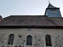 Nordseite der Kirche
