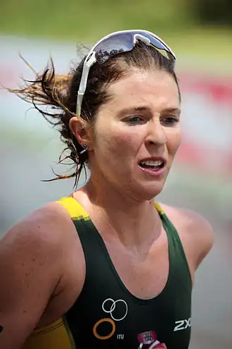 Felicity Sheedy-Ryan beim WM-Serien-Triathlon in Kitzbühel (2011)