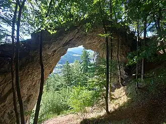 Das Felsentor am Gutschenkogel