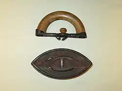 Satzeisen, amerikanischer Typ mit Spitzen vorne und hinten