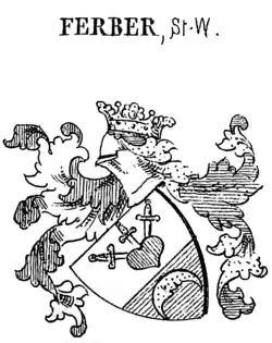 Stammwappen der Ferber in Siebmachers Wappenbuch