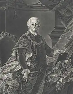 Ferdinand Bonaventura&nbsp;II. von Harrach – sein Förderer