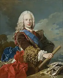 Ferdinand VI. mit Jaguarmanschetten (18. Jh.)