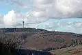 Fernmeldeturm Brackenheim 1, vom Michaelsberg aus gesehen