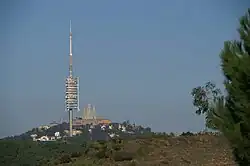 Fernsehturm bei Barcelona auf dem Tibidabo