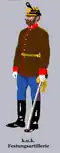 Festungsartillerie (Offizier/Parade nach 1908)