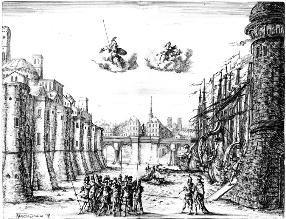 Szenenbild I:1 bis I:2, Paris 1645