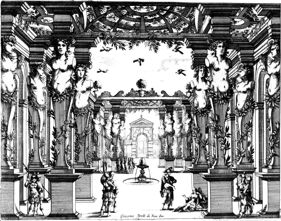 Szenenbild III:5 bis III:8, Paris 1645