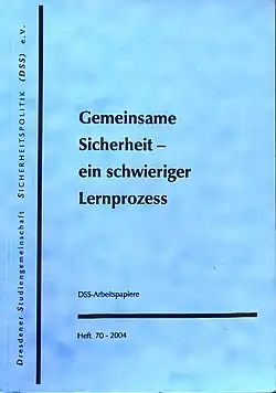 Festschrift, Rolf&nbsp;Lehmann&nbsp;zum&nbsp;70., DSS-AP,&nbsp;Heft&nbsp;70, 2004,&nbsp;Umschlagtitel.