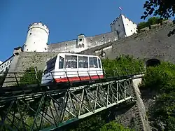Brücke oberhalb der Ausweiche (alte Garnitur)