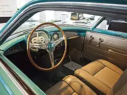 Blick in den Innenraum eines Fiat 8V&nbsp;Supersonic