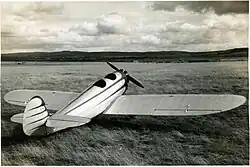 Die F 4 mit dem Motor Salmson AD 9, 40 PS