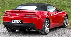 Chevrolet Camaro Convertible (2013–2016)