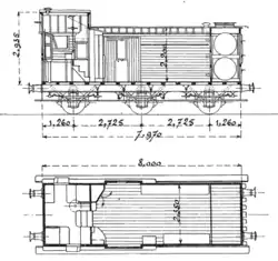Maßzeichnung nach Musterblatt 272