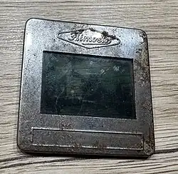 Diarahmen Filmosto, aus Metall