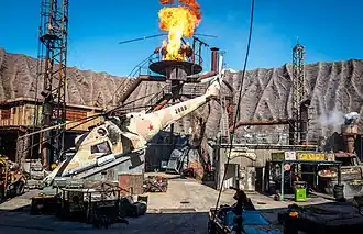 Stuntshow im Filmpark Babelsberg