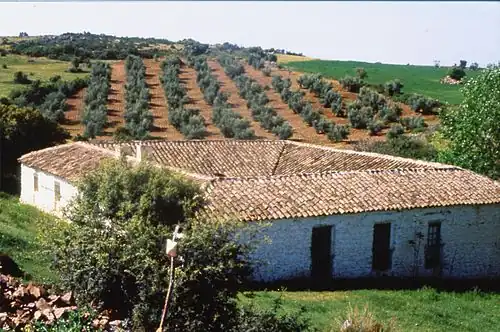 Vierseithof, Sierra Morena (Spanien)