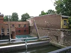 Wassereinlauf der Vogt’schen Mühle in Kassel