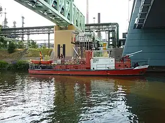 Versorgungsbrücke von Infraserv Höchst