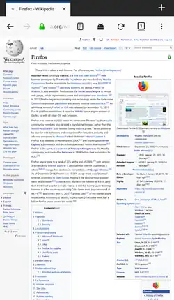 Firefox Mobile 65.0 Android 8.0