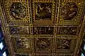 Die Kassettendecke des Salone dei Cinquecento im Palazzo Vecchio