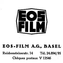 Firmenlogo EOS-Film Basel