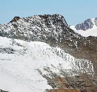 Die Firmisanschneide von Osten (Hinterer Seelenkogel)