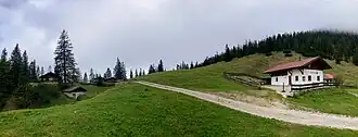Almhütten der Fischbachalm