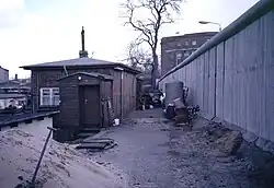 Fischerei an der Oberen Freiarchenbrücke, 1987