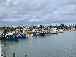 Fischerboote im Hafen