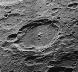 Lunar-Orbiter-5-Aufnahme, Blickrichtung west