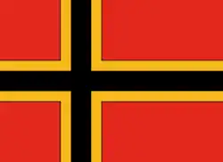 Vorschlag von Ernst Wirmer für die deutsche Flagge von 1948