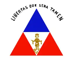 Variation der Flagge der Inconfidência Mineira[11]