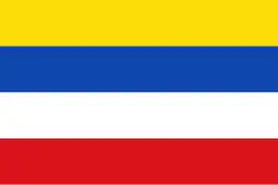 Flagge des Ortes ’s-Heer Abtskerke