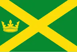 Flagge der Gemeinde Aa en Hunze