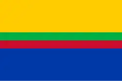 Flagge des Ortes Appingedam