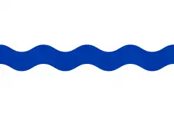 Flagge der Gemeinde Beek