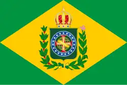Seekriegsflagge Brasilien (1822–1870)