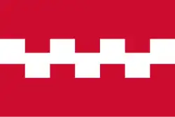 Flagge der Gemeinde Buren