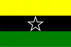 Flag of Dar El Kuti Republic