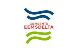 Flagge der Gemeinde Eemsdelta