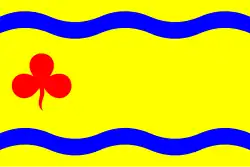 Flagge der Gemeinde Hardenberg