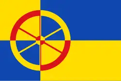 Flagge der Gemeinde Heusden